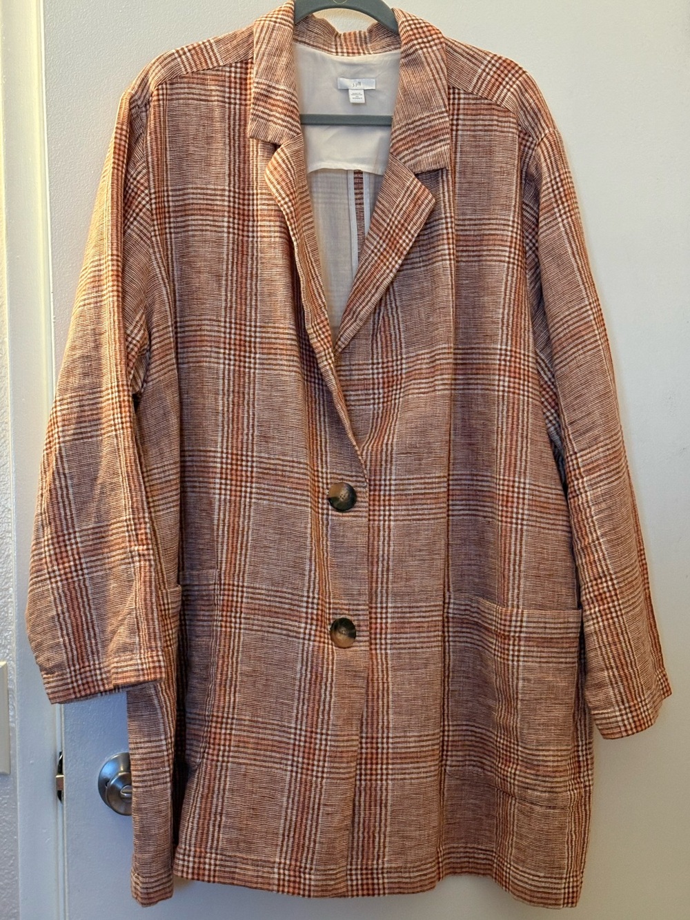 J.Jill Linen Blazer 4X